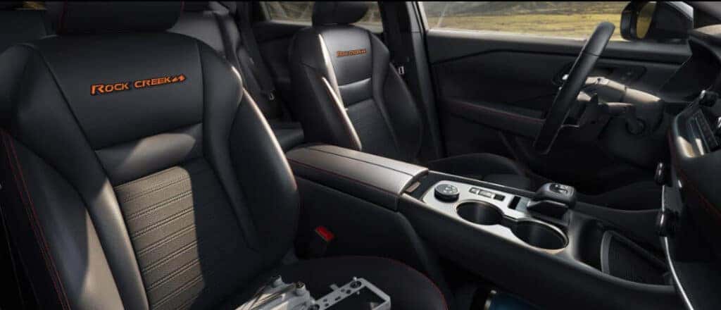 2026 Nissan Rogue interior with spacious seating and flexible cargo design
