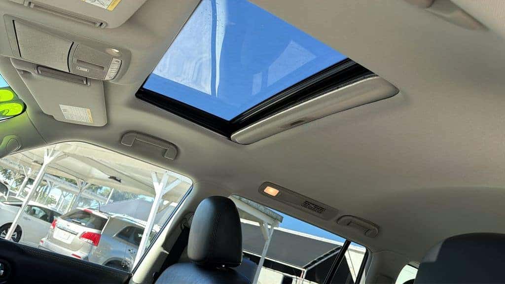 Comfort and premium interior features of a certified Nissan SUV for Vero Beach drivers
