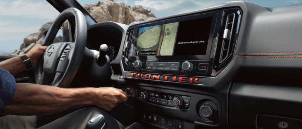 Interior comfort and technology of the 2026 Nissan Frontier for daily driving