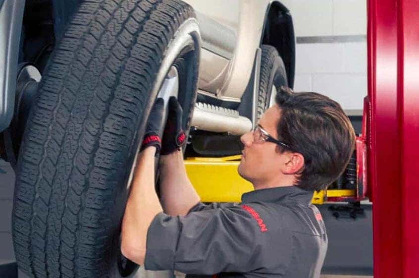 Even tire tread wear supported by regular tire rotation service