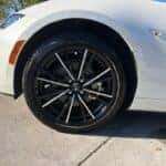 close up exterior details to inspect on a pre owned convertible in florida