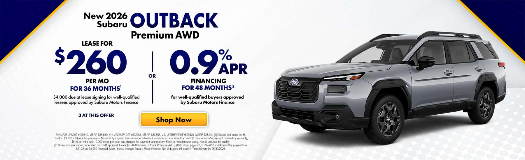 Norm_Reeves_Subaru_Incentive_Slide_1800x550_Outback_260_06-2026