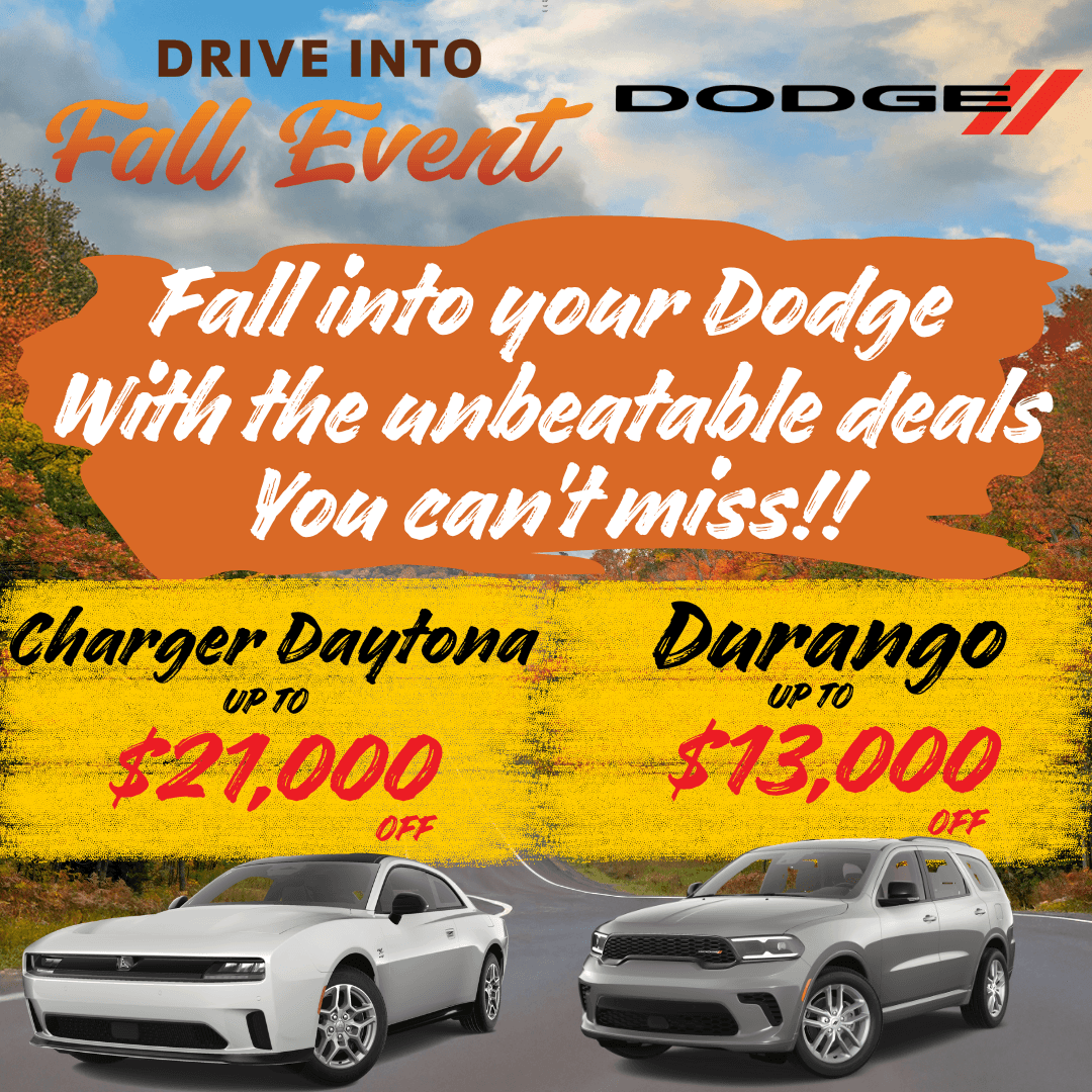 Fall Car Deals in North Country Chrysler Dodge Jeep Ram of Jasper
