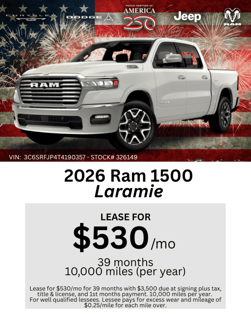 2026 Ram 1500 Laramie