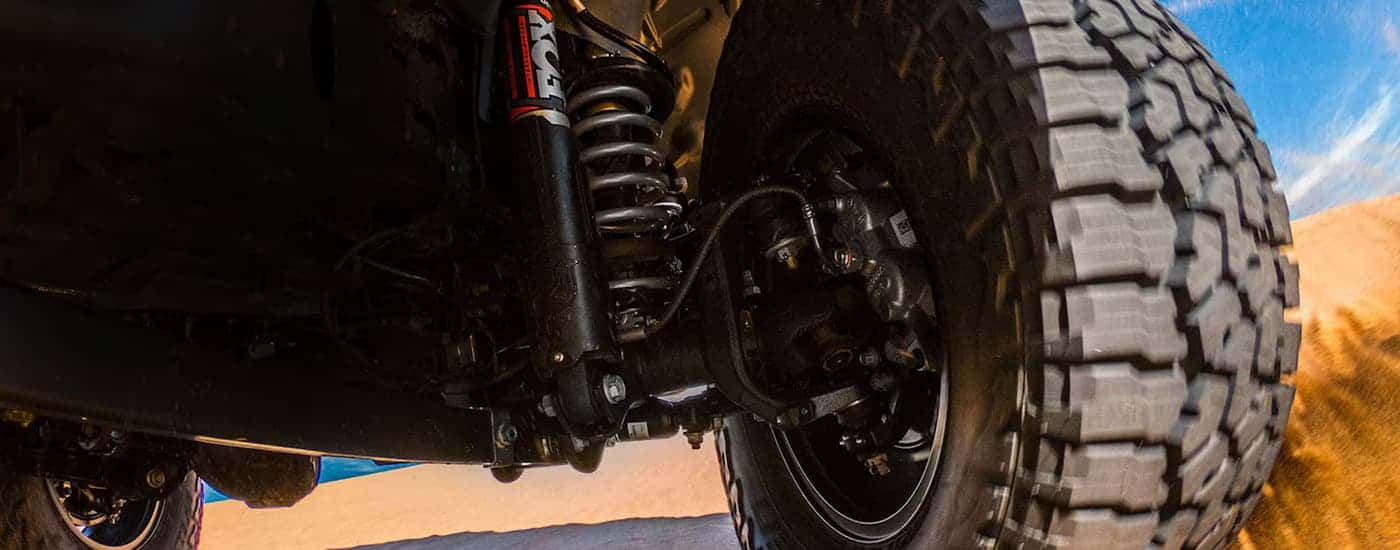 Close-up of a 2025 Jeep Gladiator at a Jeep Dealer Near Lakehills