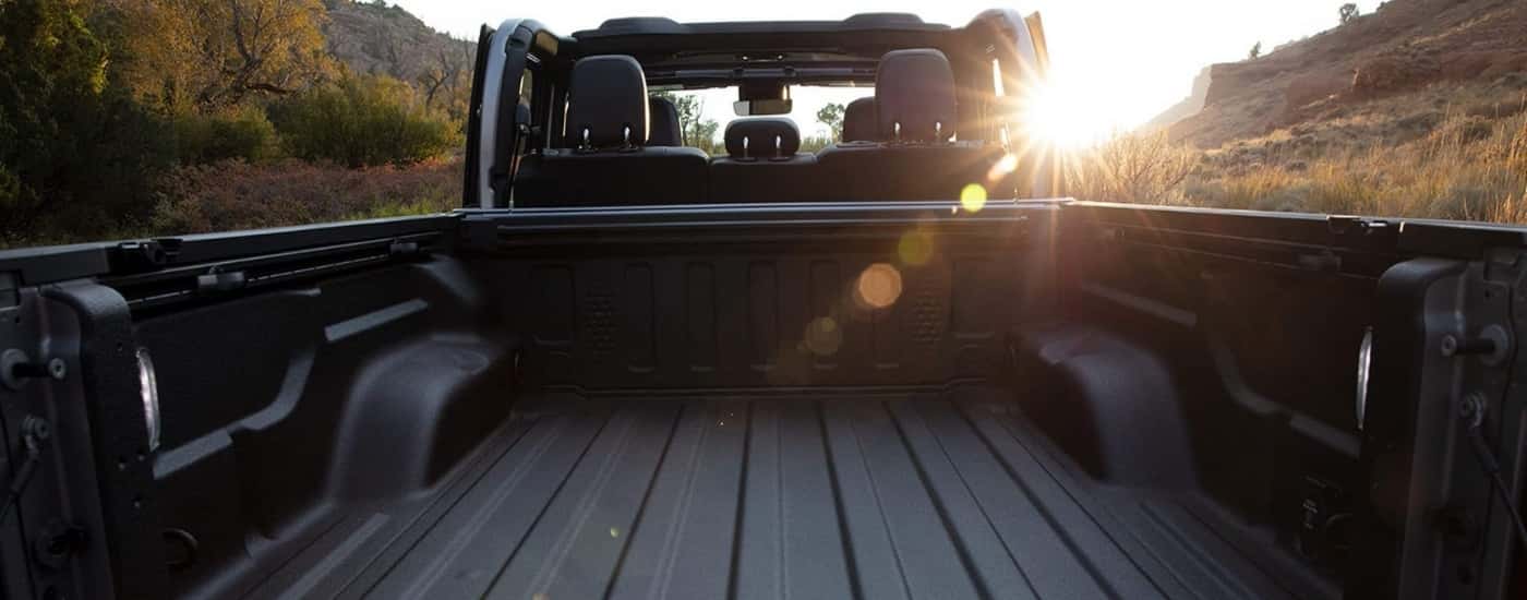 Bed of a 2025 Jeep Gladiator for sale