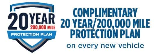 20 Year 200,000 Mile Protection Plan