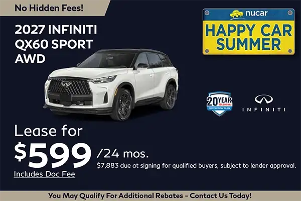 New 2027 INFINITI QX60 Sport AWD