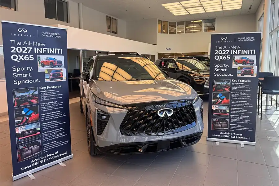 2027 INFINITI QX65 Arrives At Nucar Allentown
