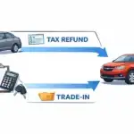 Refund and Trade Graphic