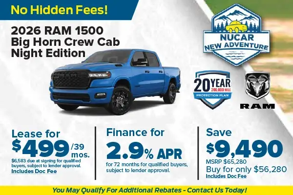 2026 RAM 1500 Big Horn Night Edition