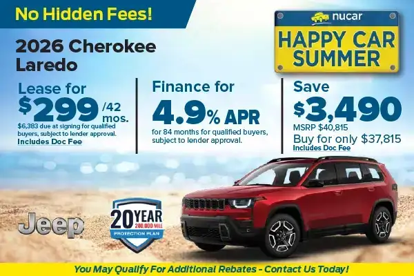 New 2026 Jeep Cherokee Laredo