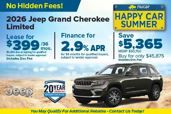 New 2026 Jeep Grand Cherokee Limited