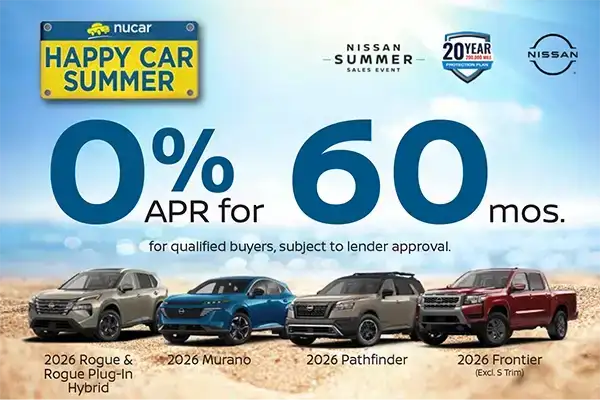 0% APR for 60 Months!