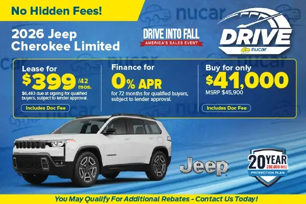 New 2026 Jeep Cherokee Limited