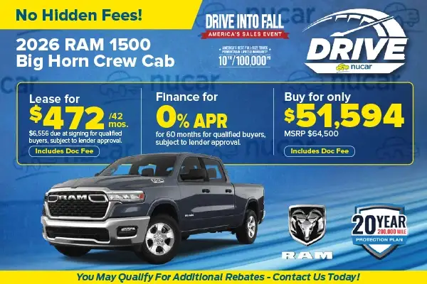 New 2026 RAM 1500 Big Horn