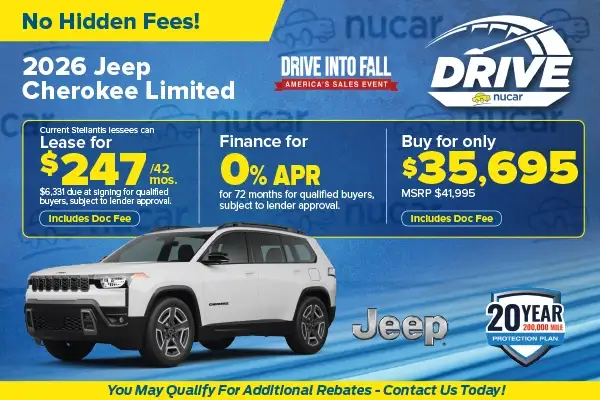New 2026 Jeep Cherokee Limited
