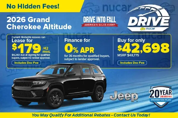 New 2026 Jeep Grand Cherokee Altitude
