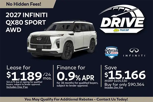 New 2027 Infiniti QX80 Sport AWD
