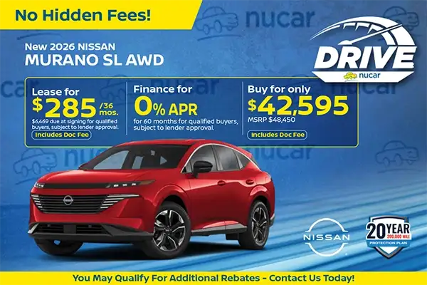 New 2026 Nissan Murano SL AWD