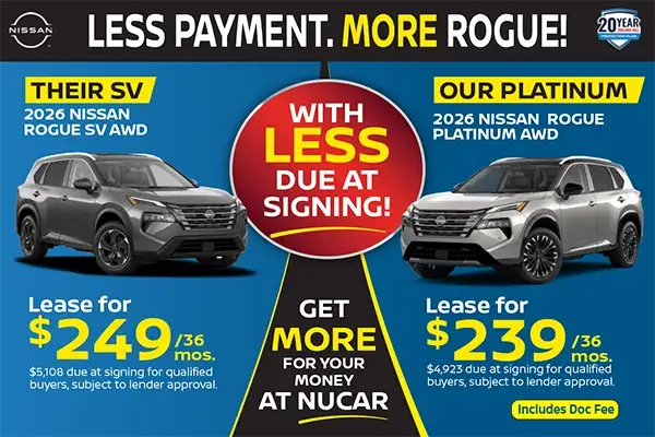 New 2026 Nissan Rogue Platinum AWD