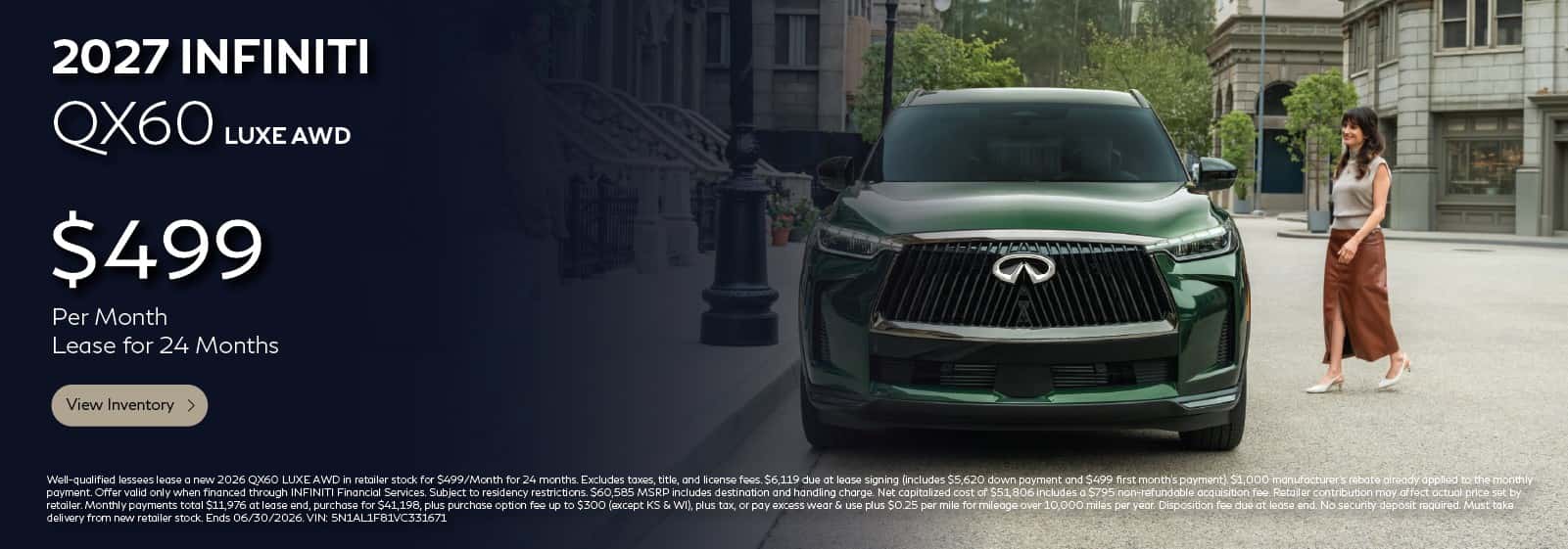 SD 2026 QX60 LUXE AWD