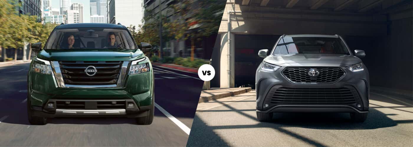Used Nissan Pathfinder VS Used Toyota Highlander