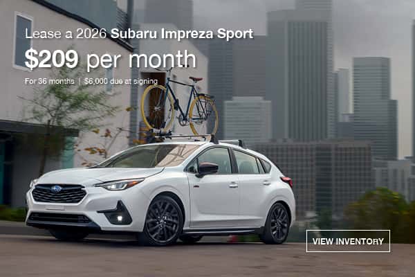 Impreza Lease Offer