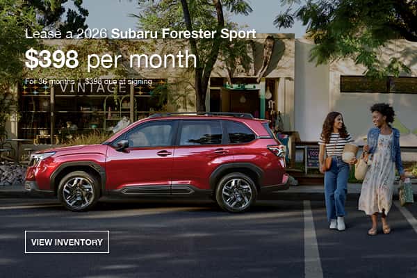Forester Lease Offer