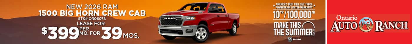 2026 Ram 1500 Big Horn Crew Cab