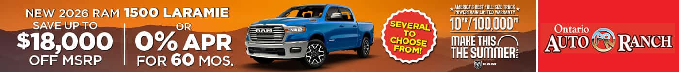 New 2026 Ram 1500 Laramie