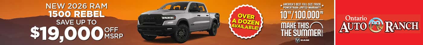 New 2026 Ram 1500 Rebel