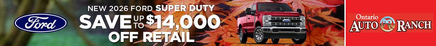 New 2026 Ford Super Duty