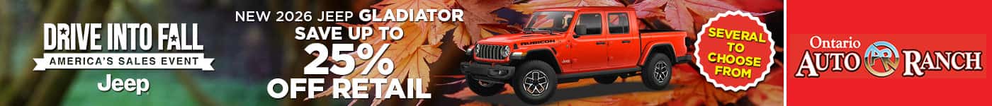 New 2026 Jeep Gladiator