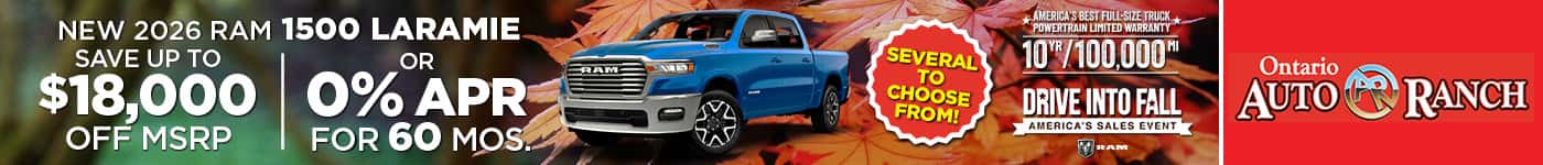 New 2026 Ram 1500 Laramie