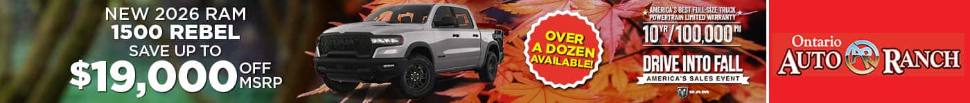 New 2026 Ram 1500 Rebel