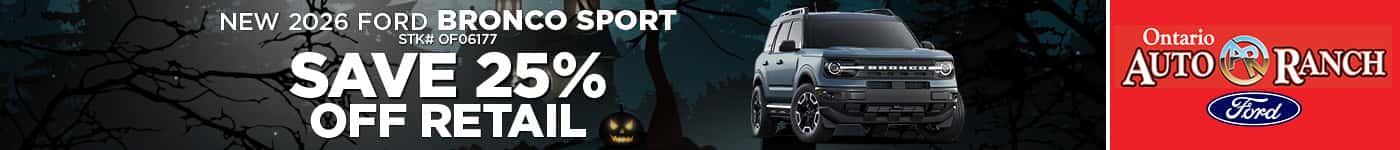 New 2026 Ford Bronco Sport