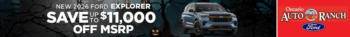 New 2026 Ford Explorer