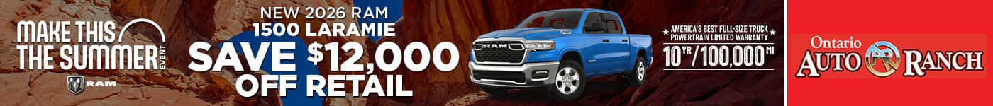 2026 Ram 1500 Laramie