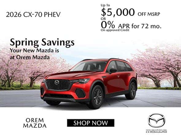 New Mazda Vehicle Specials in Orem, Utah | Orem Mazda