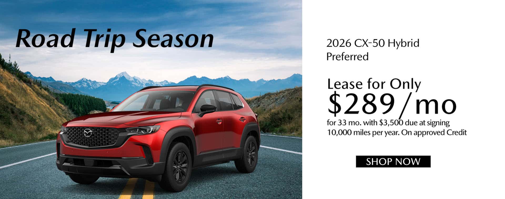 2026 CX-50 Hybrid Lease