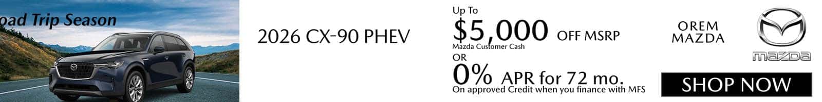 2026 CX-90 PHEV MSRP