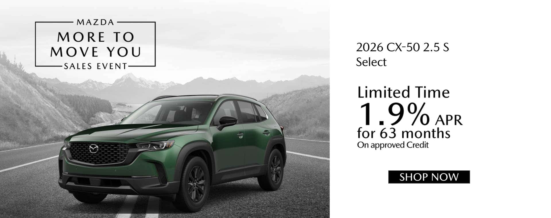 2026 CX-50 APR
