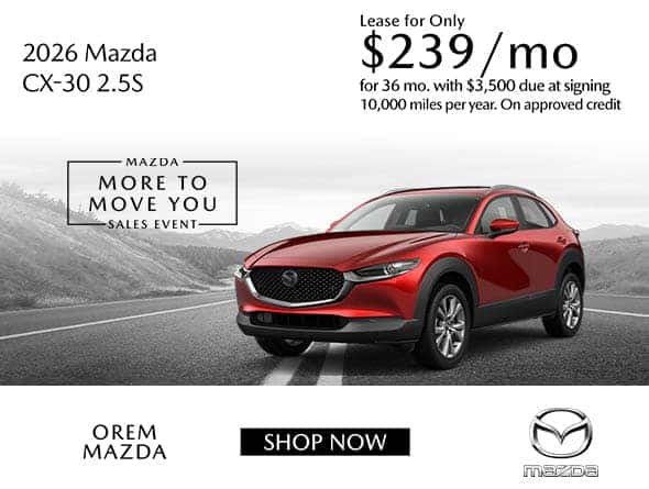 New Mazda CX-30 Special