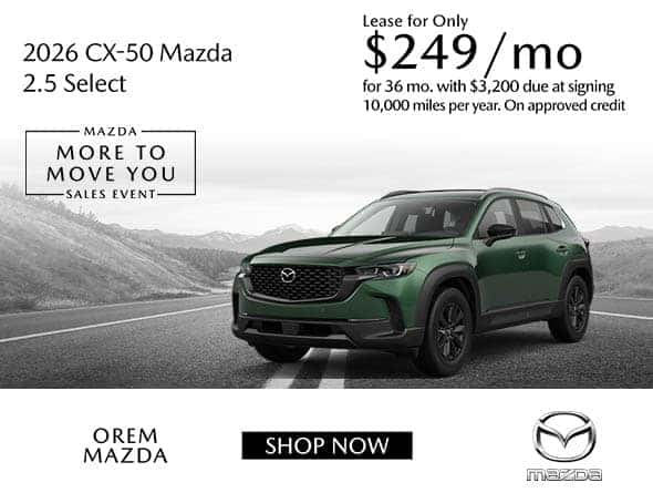 New Mazda CX-50 Special