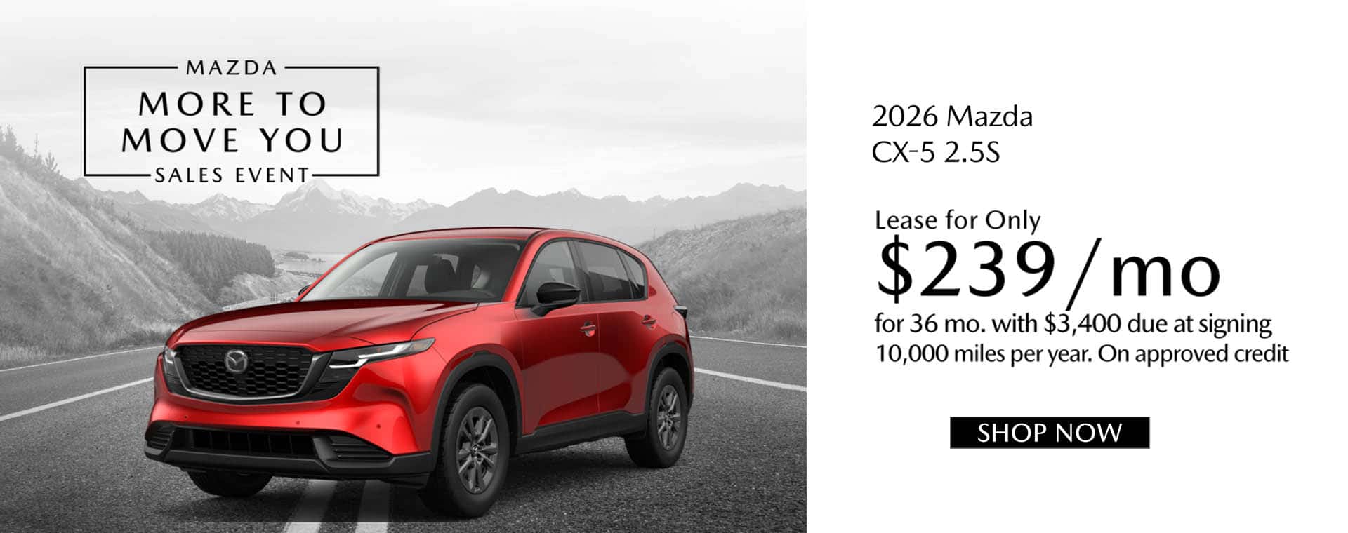 CX-5 Desktop Homepage
