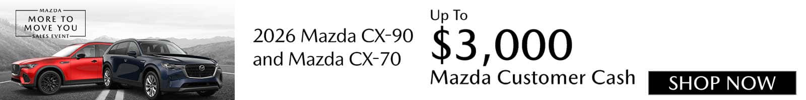 CX-70 and CX-90 VRP