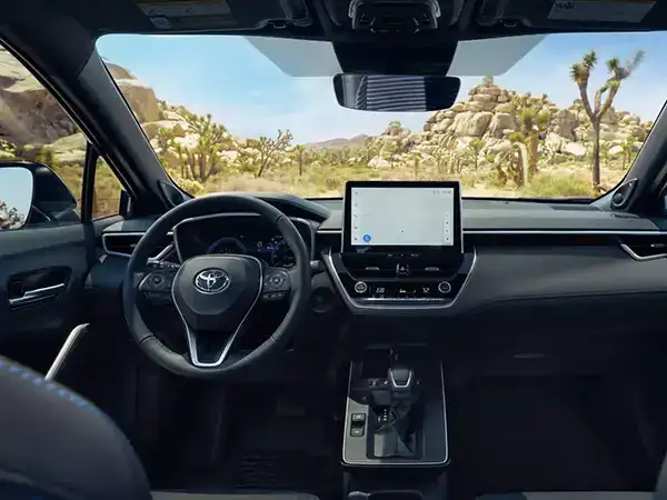 2026 Toyota Corolla Cross dash