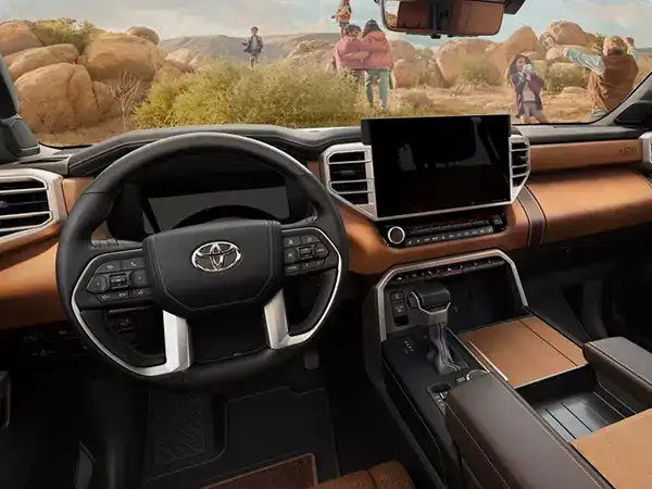 2026 Toyota Sequoia dash