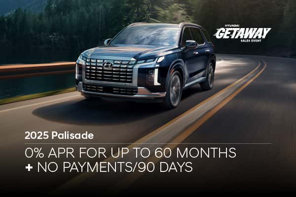 0% APR + No Payments for 90 Days on Palisade 